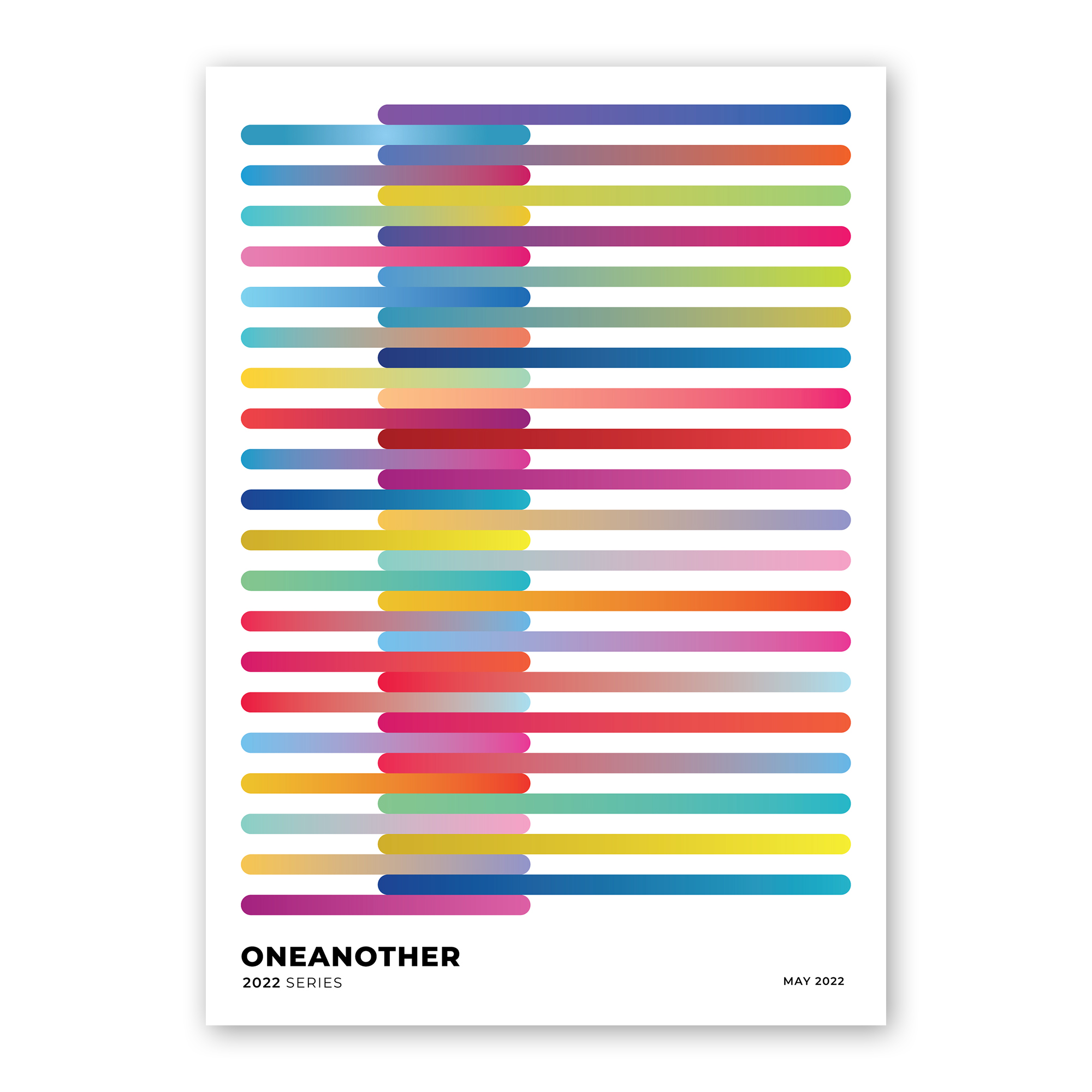 One Another – Color Rhythm Series Poster